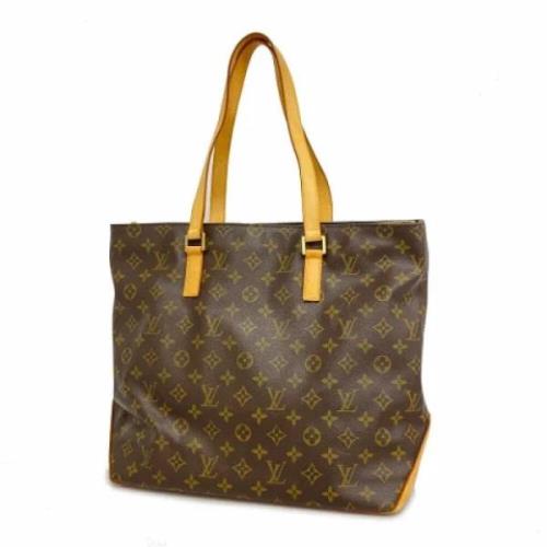 Louis Vuitton Vintage Pre-owned Tyg louis-vuitton-vskor Brown, Dam