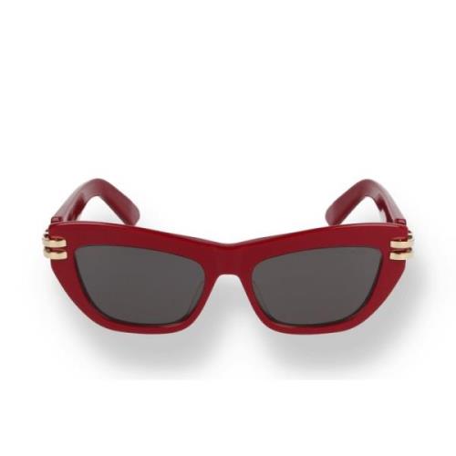 Dior Röda Cat Eye Solglasögon Red, Dam