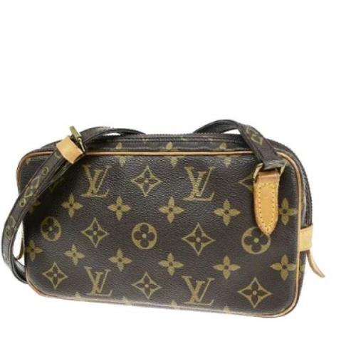 Louis Vuitton Vintage Pre-owned Canvas louis-vuitton-vskor Brown, Dam