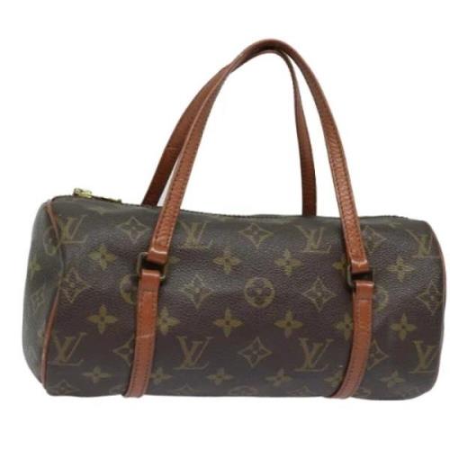 Louis Vuitton Vintage Pre-owned Canvas handvskor Brown, Dam