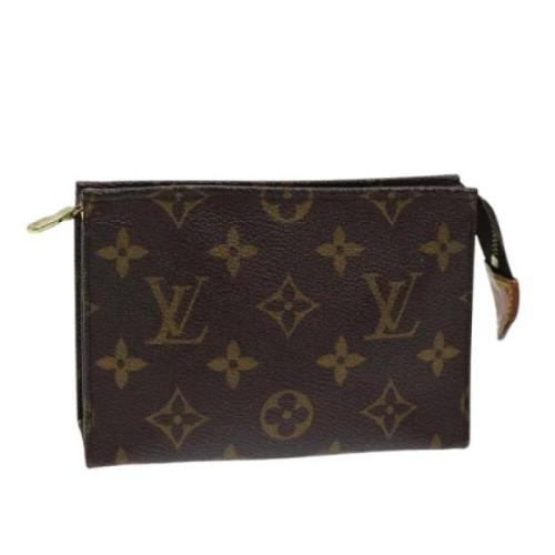 Louis Vuitton Vintage Pre-owned Canvas necessrer Brown, Dam