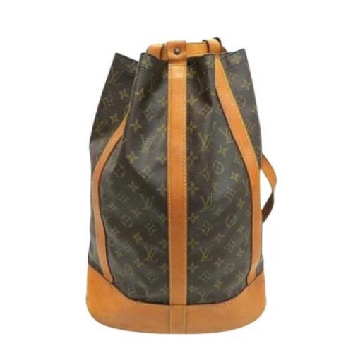 Louis Vuitton Vintage Pre-owned Canvas ryggsckar Brown, Dam