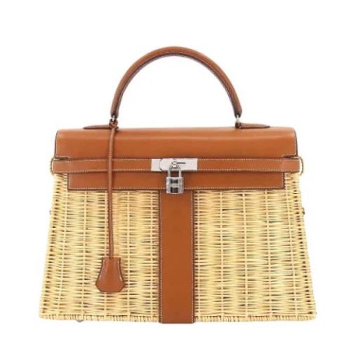 Hermès Vintage Pre-owned Laeder handvskor Brown, Dam