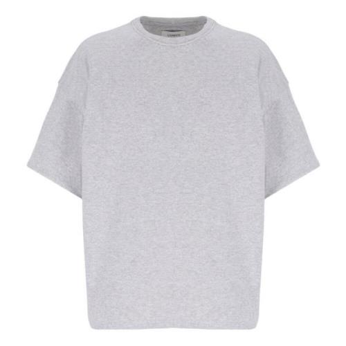 Laneus Oversized Vadderad T-shirt Gray, Dam