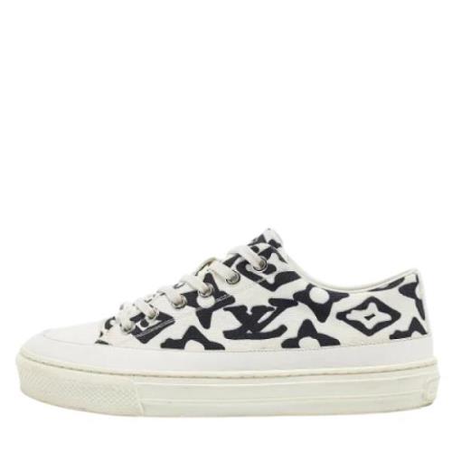 Louis Vuitton Vintage Pre-owned Canvas sneakers White, Dam