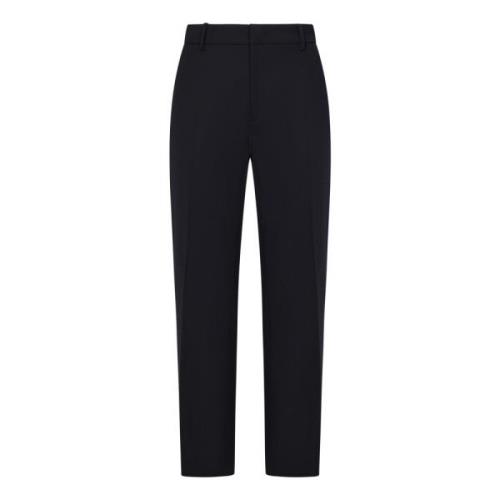 N21 Svart Stretch Ullblandade Korta Byxor Black, Dam