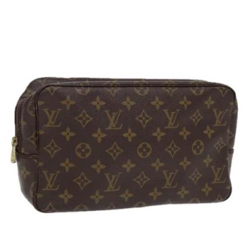 Louis Vuitton Vintage Pre-owned Canvas kuvertvskor Brown, Dam