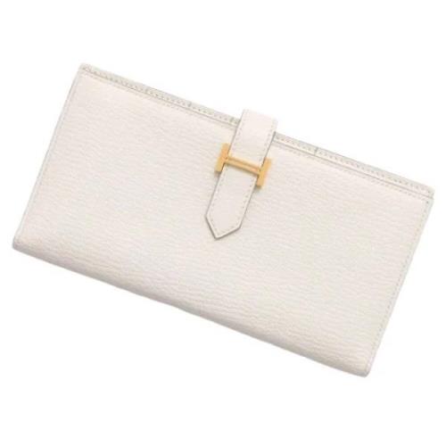 Hermès Vintage Pre-owned Laeder plnbcker White, Dam