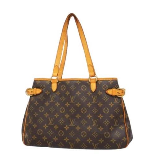 Louis Vuitton Vintage Pre-owned Tyg louis-vuitton-vskor Brown, Dam