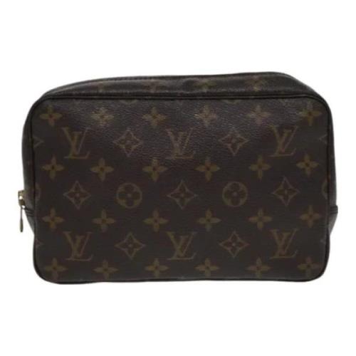 Louis Vuitton Vintage Pre-owned Canvas necessrer Brown, Dam