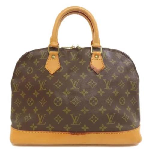 Louis Vuitton Vintage Pre-owned Tyg louis-vuitton-vskor Brown, Dam