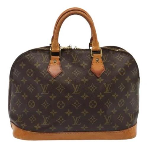 Louis Vuitton Vintage Pre-owned Canvas handvskor Brown, Dam