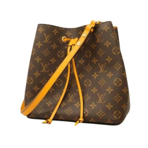 Louis Vuitton Vintage Pre-owned Tyg louis-vuitton-vskor Brown, Dam