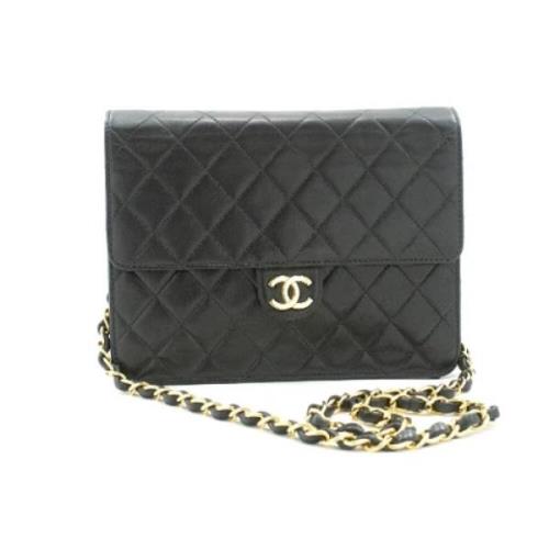 Chanel Vintage Pre-owned Laeder chanel-vskor Black, Dam