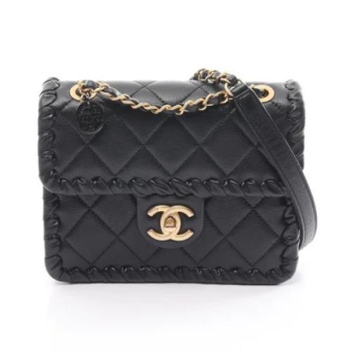 Chanel Vintage Pre-owned Laeder chanel-vskor Black, Dam