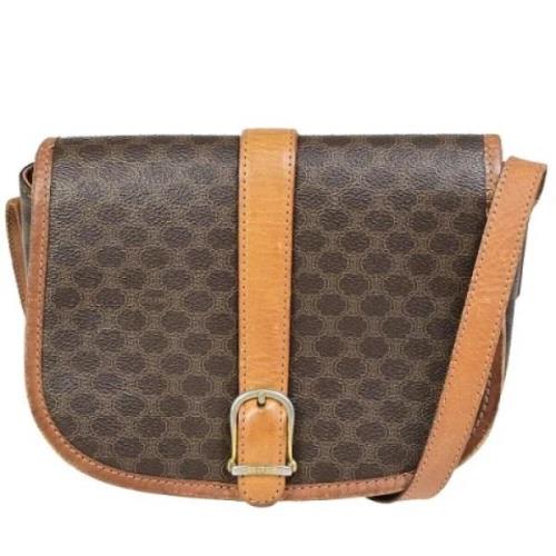 Celine Vintage Pre-owned Canvas celine-vskor Brown, Dam