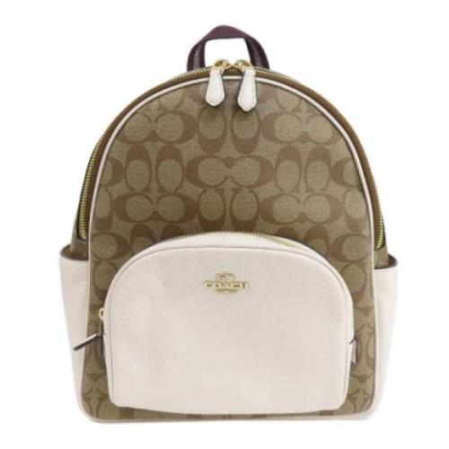 Coach Pre-owned Pre-owned Plast ryggsckar Brown, Dam