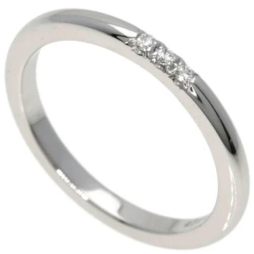 Tiffany & Co. Pre-owned Pre-owned Platina ringar Gray, Dam