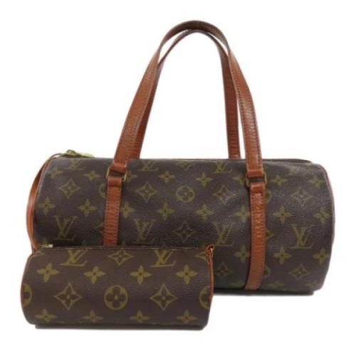 Louis Vuitton Vintage Pre-owned Tyg louis-vuitton-vskor Brown, Dam