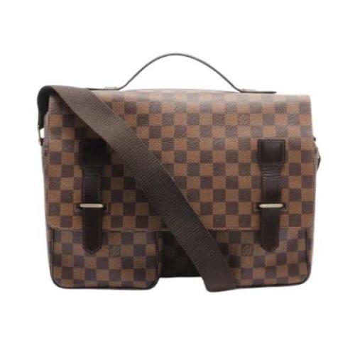 Louis Vuitton Vintage Pre-owned Laeder louis-vuitton-vskor Brown, Herr