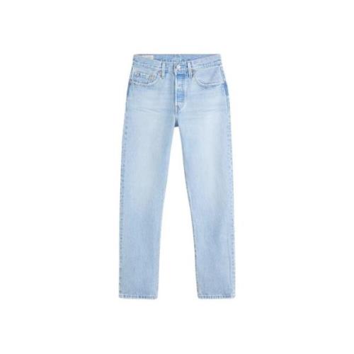 Levi's Ikoniska Levis 501 Jeans Blue, Dam