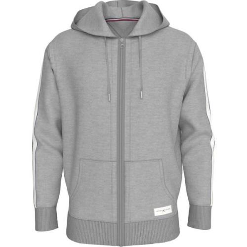 Tommy Hilfiger Elegant Zip Sweater Grey Gray, Herr