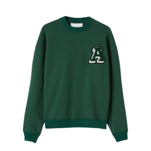 Axel Arigato College A Sweatshirt Green, Herr