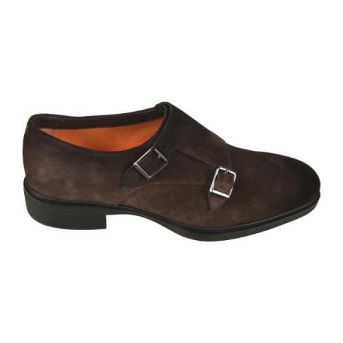 Santoni Platta skor för kvinnor Brown, Herr