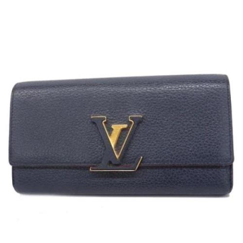 Louis Vuitton Vintage Pre-owned Tyg plnbcker Blue, Dam