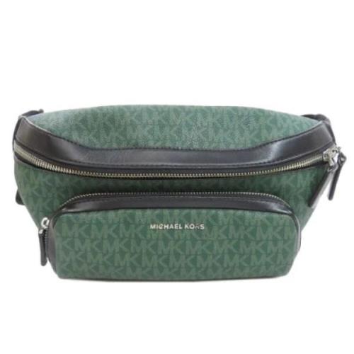 Michael Kors Pre-owned Pre-owned Plast crossbodyvskor Green, Dam