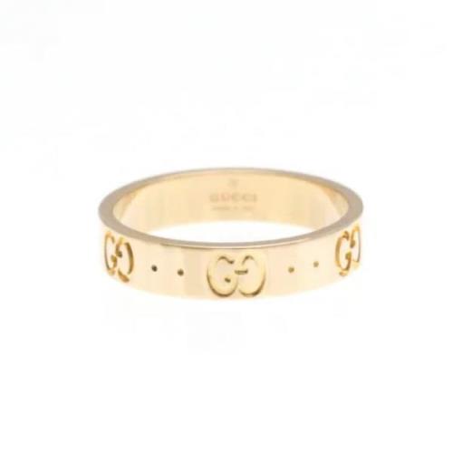 Gucci Vintage Pre-owned Roseguld ringar Yellow, Dam