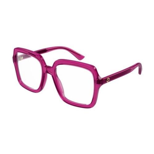 Gucci Stiliga solglasögon Gg1318O-003 Purple, Unisex