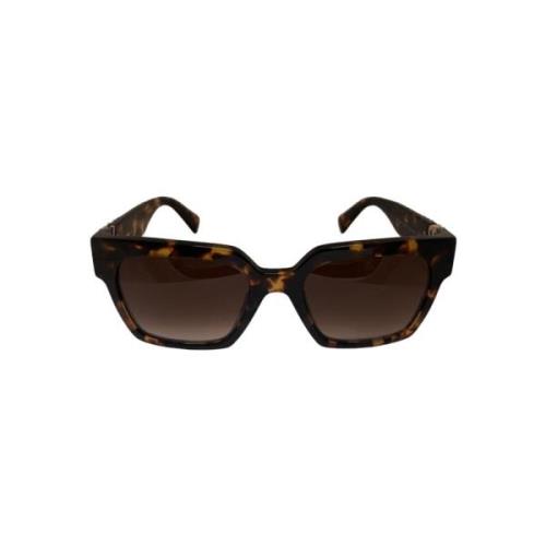 Miu Miu Stiliga Mod. 0MU 04vu Solglasögon Brown, Unisex