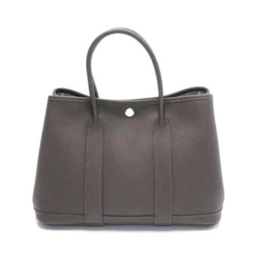 Hermès Vintage Pre-owned Laeder handvskor Gray, Dam