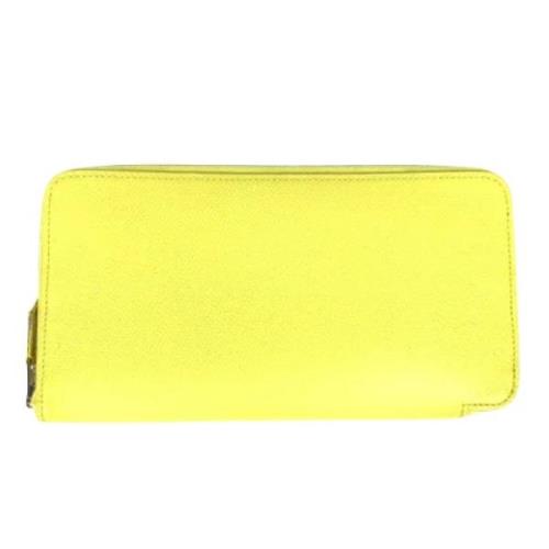 Hermès Vintage Pre-owned Laeder plnbcker Yellow, Dam