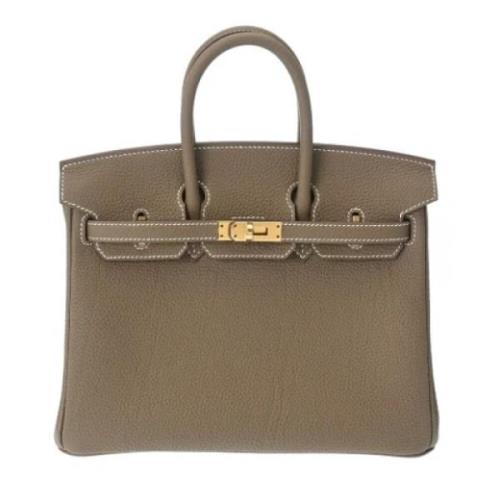 Hermès Vintage Pre-owned Laeder handvskor Gray, Dam