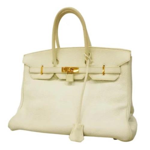 Hermès Vintage Pre-owned Laeder handvskor White, Dam