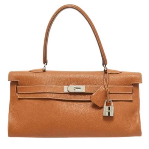 Hermès Vintage Pre-owned Laeder handvskor Brown, Dam