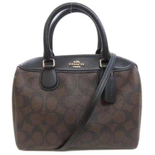 Coach Pre-owned Pre-owned Plast handvskor Brown, Dam