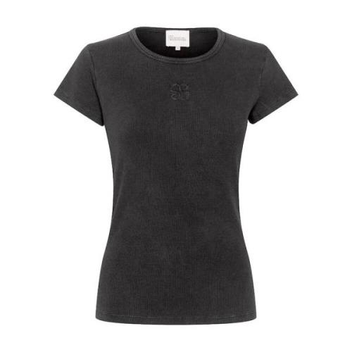 My Essential Wardrobe Mandy T-shirt för Essential Garderob Black, Dam