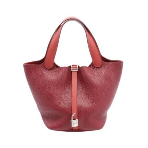 Hermès Vintage Pre-owned Laeder handvskor Red, Dam