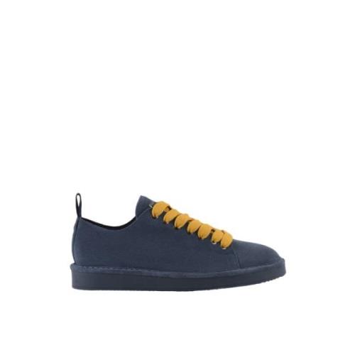 Panchic Blå Mocka Snörskor Sneakers Blue, Herr