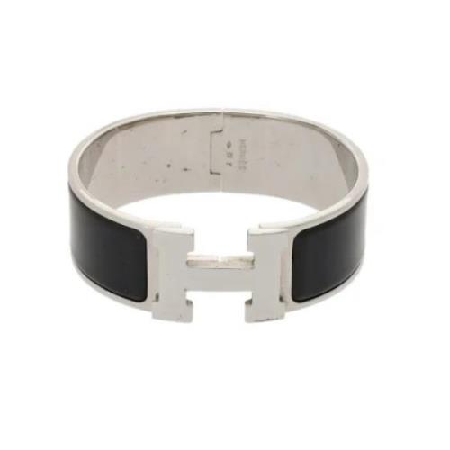 Hermès Vintage Pre-owned Metall armband Black, Dam