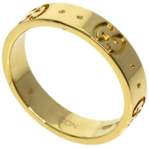 Gucci Vintage Pre-owned Guld ringar Yellow, Dam