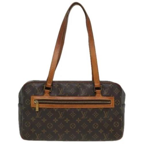 Louis Vuitton Vintage Pre-owned Canvas louis-vuitton-vskor Brown, Dam