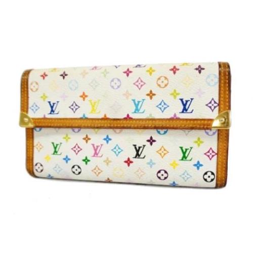 Louis Vuitton Vintage Pre-owned Tyg plnbcker White, Dam