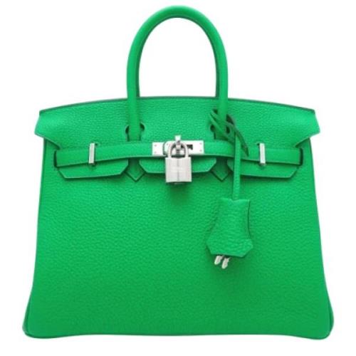 Hermès Vintage Pre-owned Laeder handvskor Green, Dam