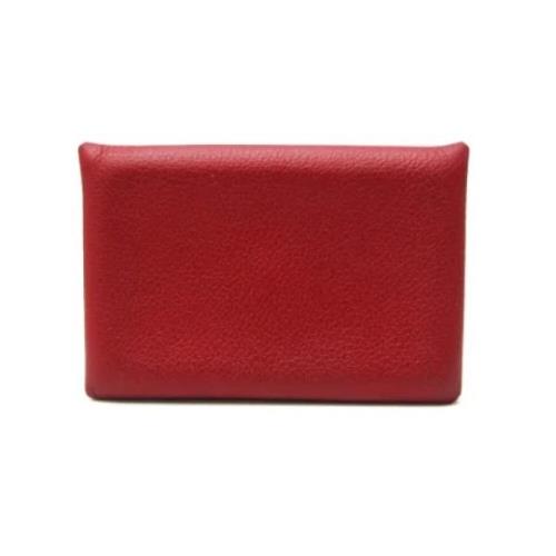 Hermès Vintage Pre-owned Laeder hem-och-kontorstillbehr Red, Dam