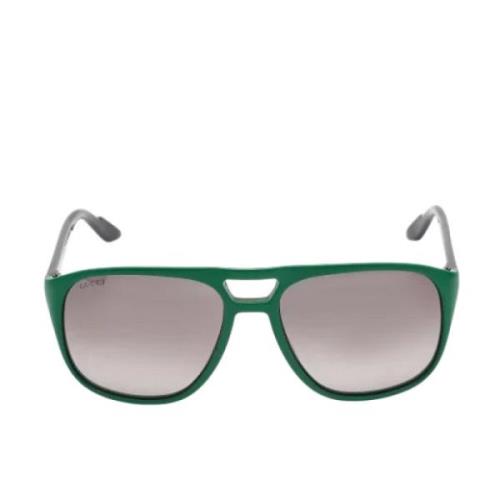 Gucci Vintage Pre-owned Acetat solglasgon Gray, Dam