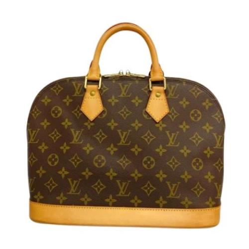 Louis Vuitton Vintage Pre-owned Tyg louis-vuitton-vskor Brown, Dam